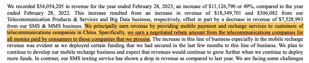 FingerMotion Revenue Source