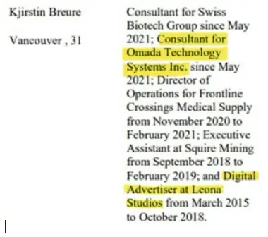 Breure as consultant at Omada