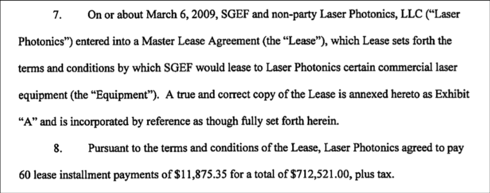 Leaseback fraud 