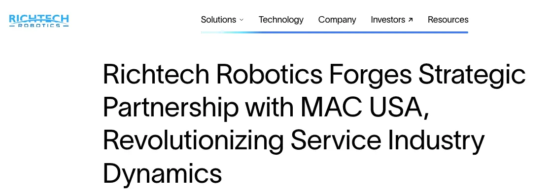 MAC USA press release